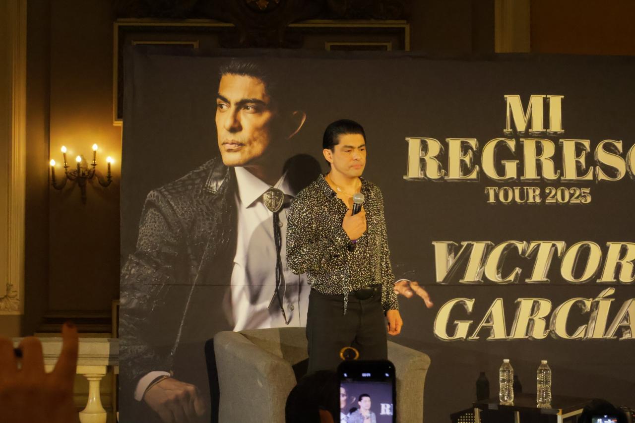 Víctor García celebra 35 años con Mi Regreso Tour 2025.