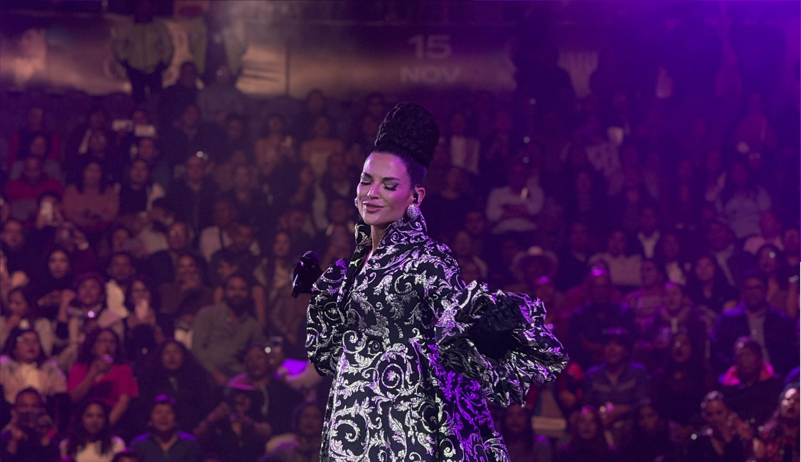 Natalia Jiménez inaugura el Palenque de Tlaxcala