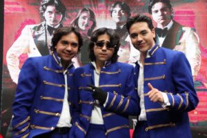 Cumbia Pedregal y Elaine Haro se regalan su talento